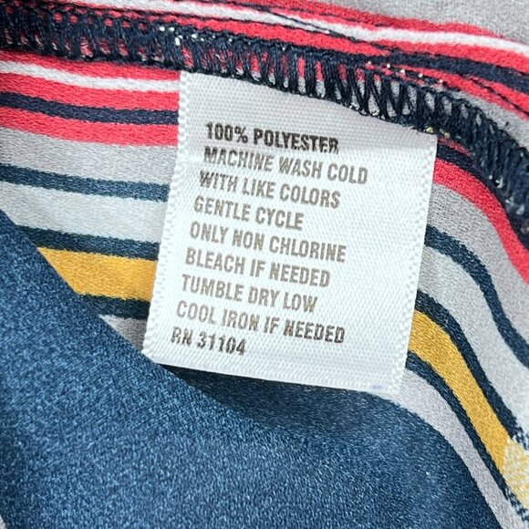 Crown and Ivy Petite Plaid Blouse 3/4 Sleeve Ruffle Size PP (XS) - Picture 7 of 7